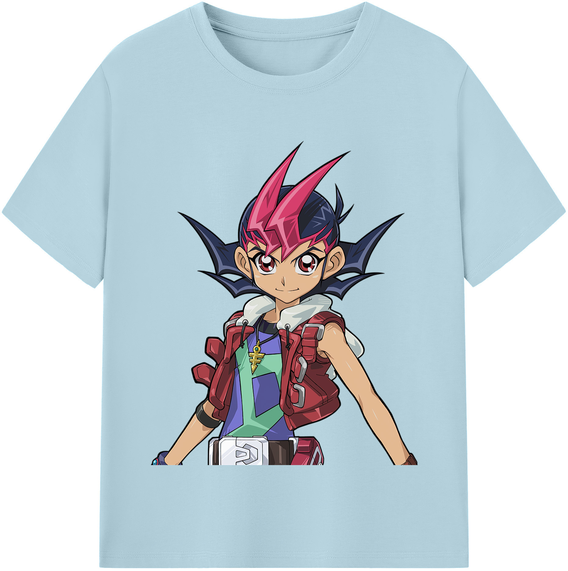 （画像用） 遊☆戯☆王 Yu-Gi-Oh! 綿100％半袖Tシャツ（フロントプリント）